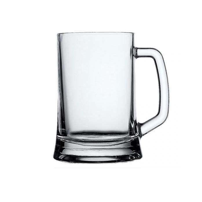 2 Pcs Pub Handled Beer Mug In SLV 500ml 55129