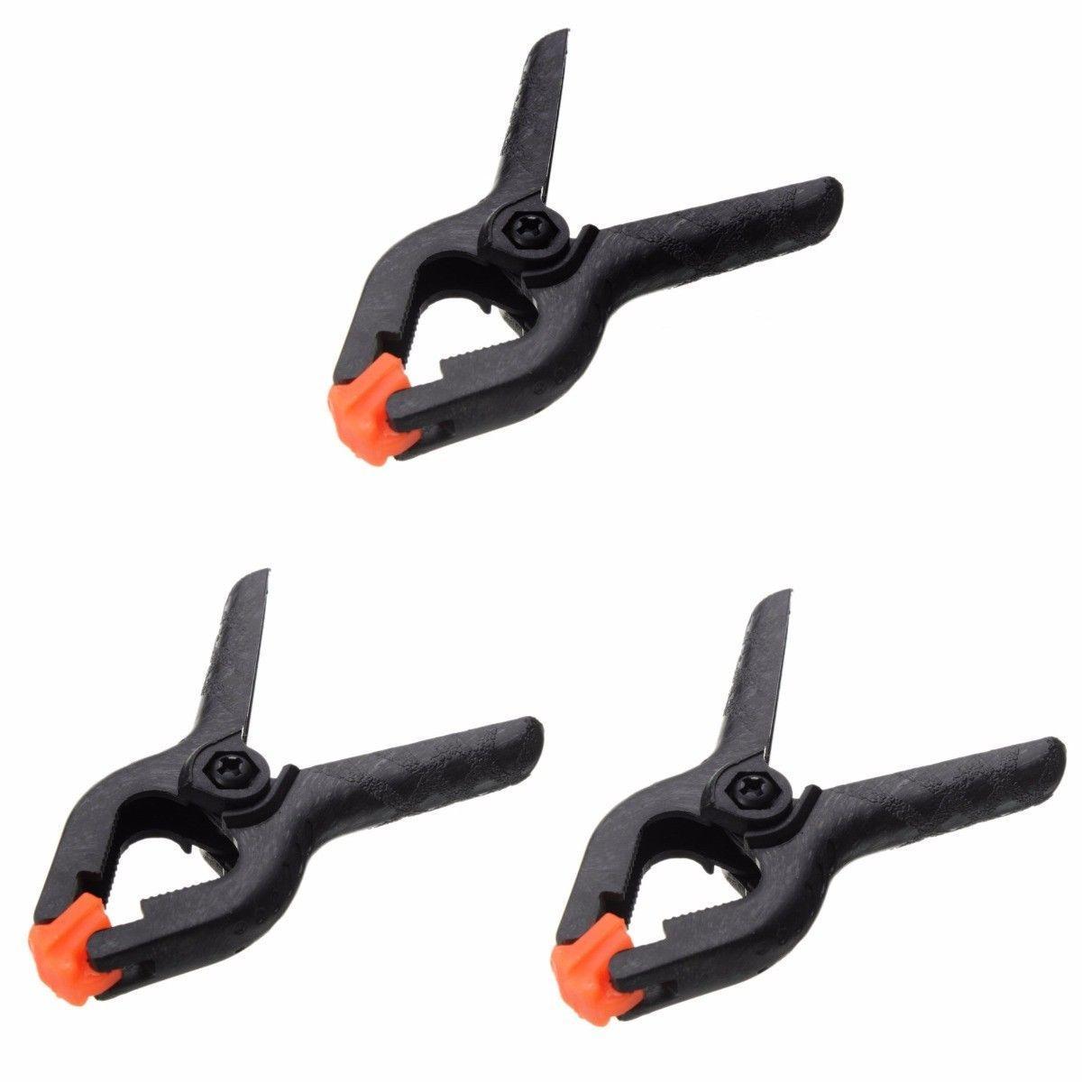 Plastic Market Stall Spring Clamp Clip 4" Pack of 3 2230 / 3154