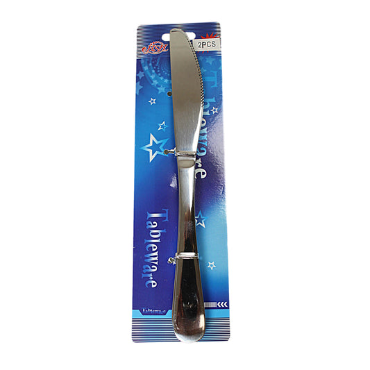 Stainless Steel Kitchen Butter Knife Pack of 2 0797