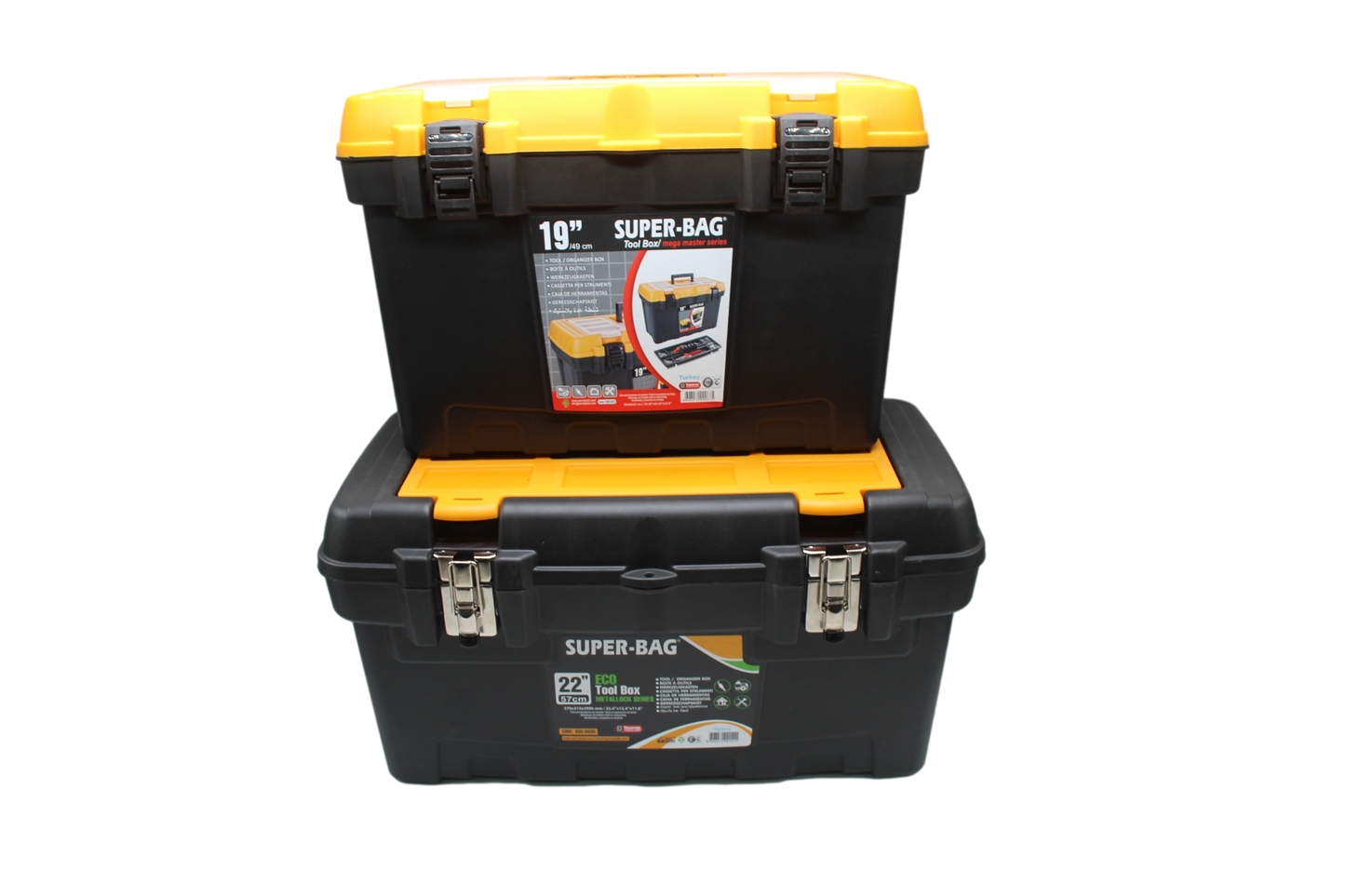 Mega Tool Box 22'' With Carry Handle Diy Home ASR5030