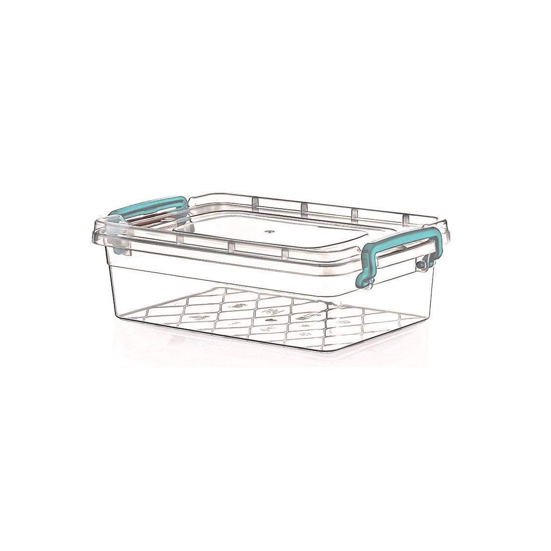 Clear Storage Container Midi Box With Handles 3.50 Litre AK245