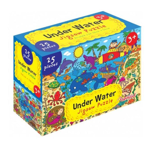 Unicorn / Underwater Jigsaw Puzzle 25 Pieces Assorted Designs P2835