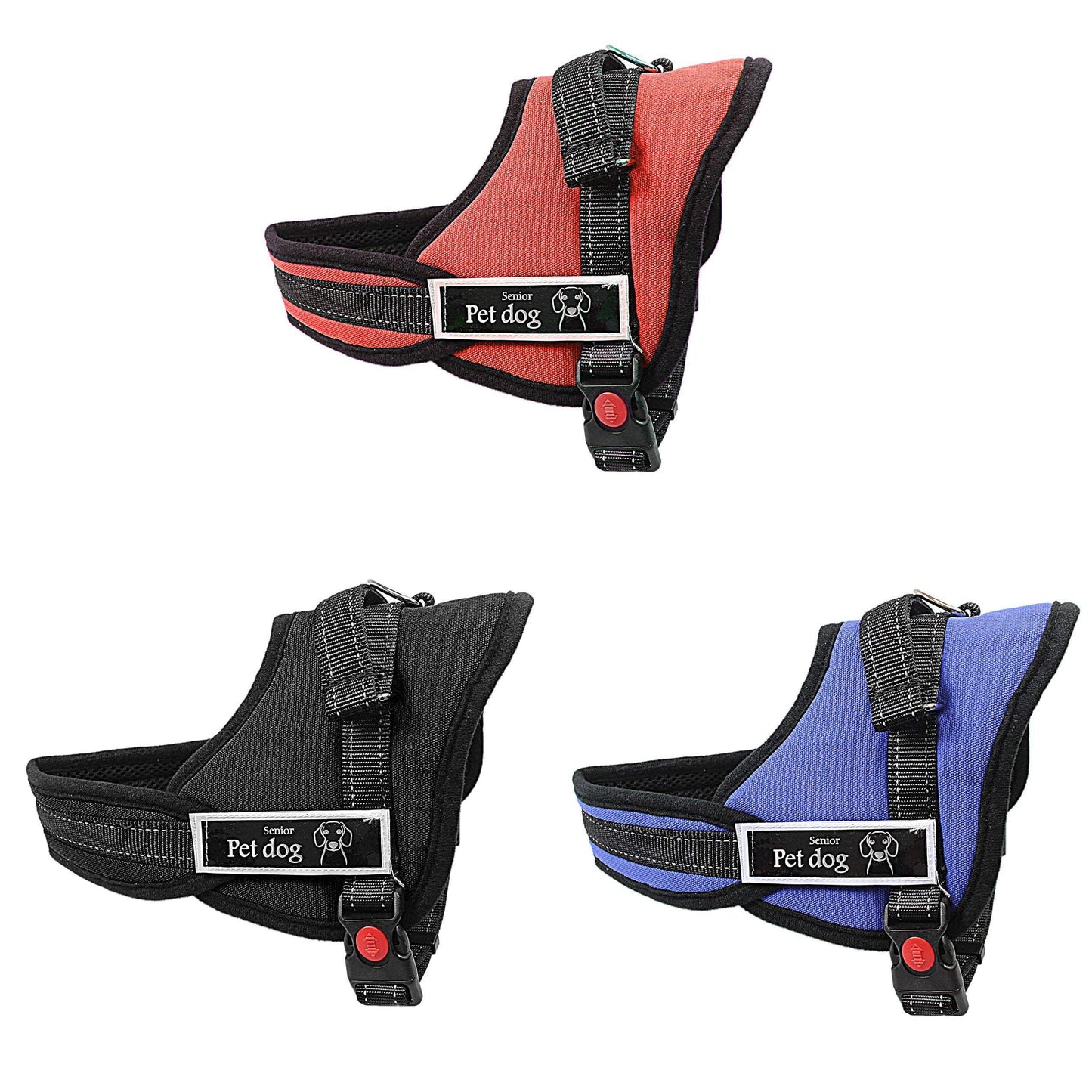 Pet Dog Adjustable Harness Size XL Assorted Colours 3035EL