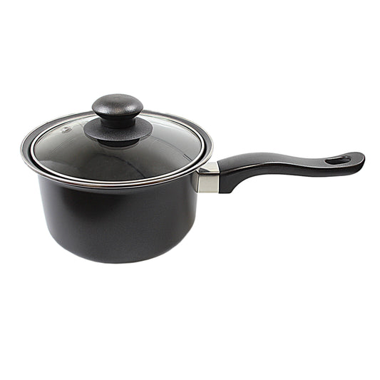 Metal Milk Saucepan with Lid 16 cm KC1006 / 1321