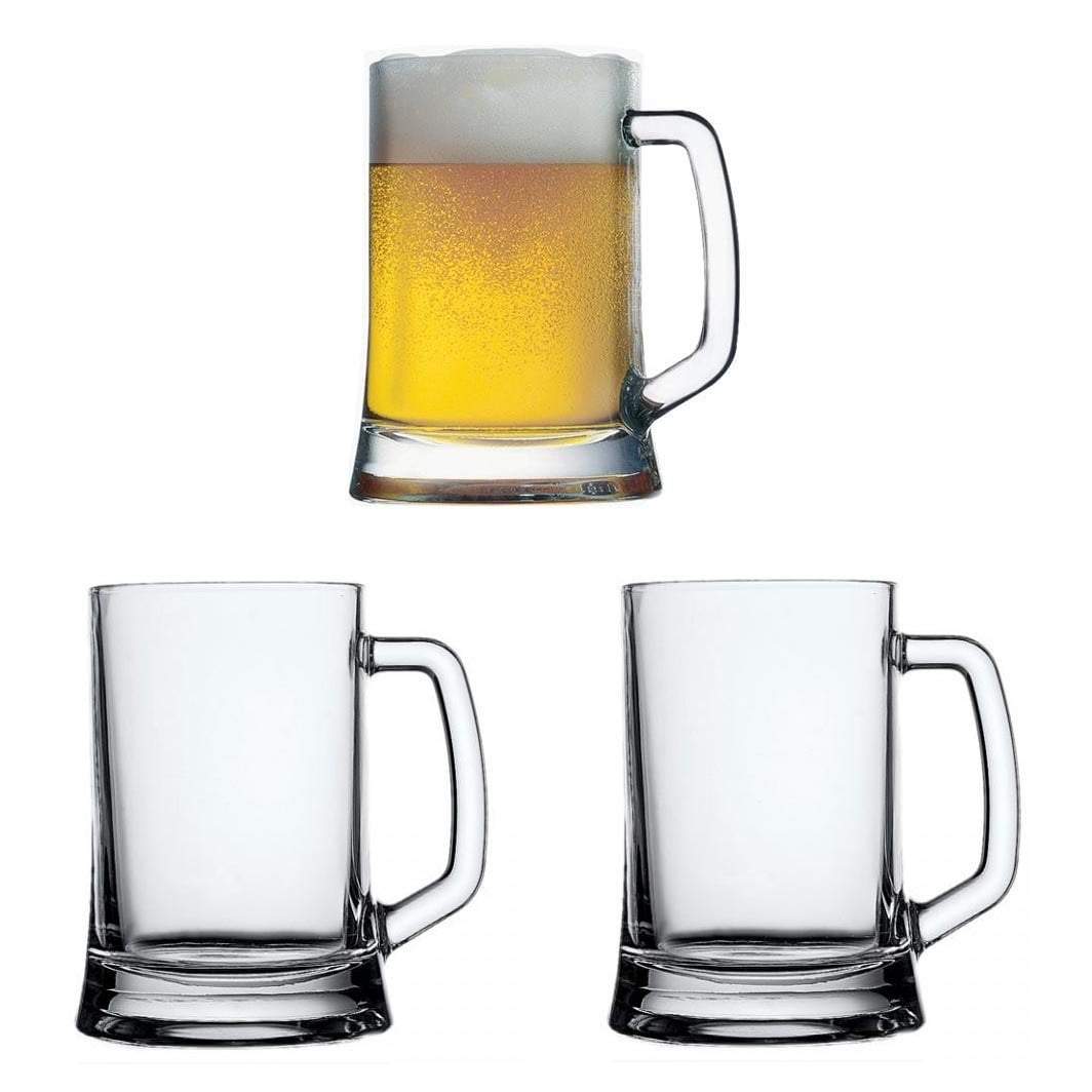 2 Pcs Pub Handled Beer Mug In SLV 500ml  55129