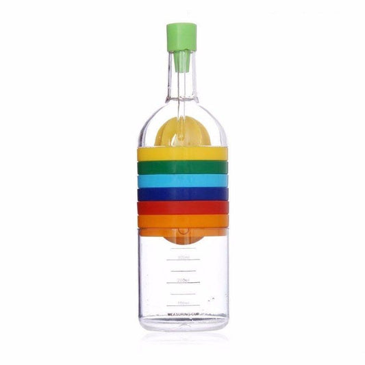 Plastic 8 in 1 Kitchen Bottle Shaped Bar Cocktail Utensil Set 2501