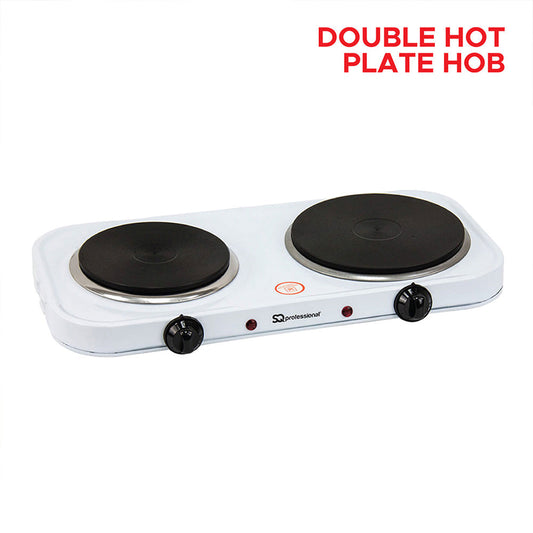 SQ Professional Blitz Electric Double Hot Plate Hob 2500W 4010