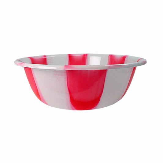 Tie Dye Print Plastic Kitchen Bowl Medium 31.5 cm Assorted Colours 3065