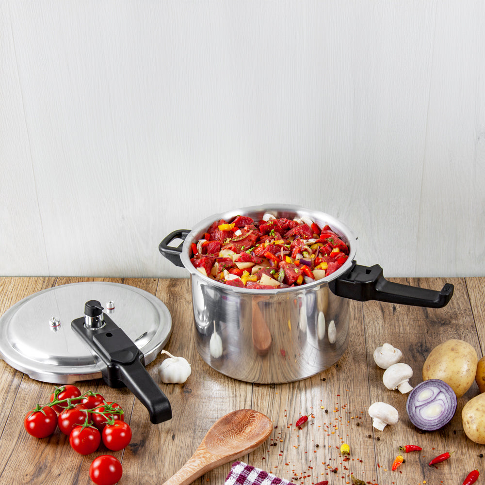 SQ Professional Aluminium Pressure Cooker 7 Litre 4619