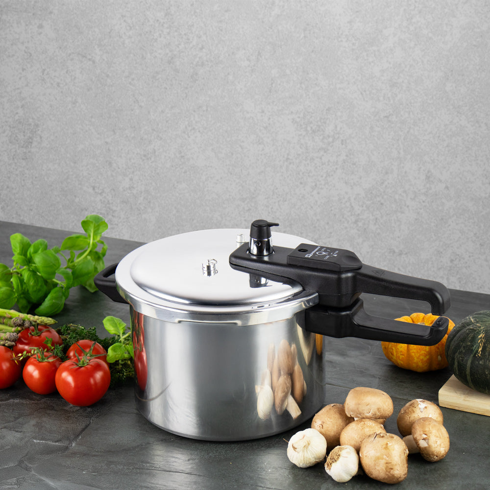 SQ Professional Aluminium Pressure Cooker 9 Litre 5258