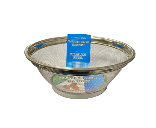 Kitchen Stainless Steel Mesh Sieve Strainer Basket 28 cm 5586