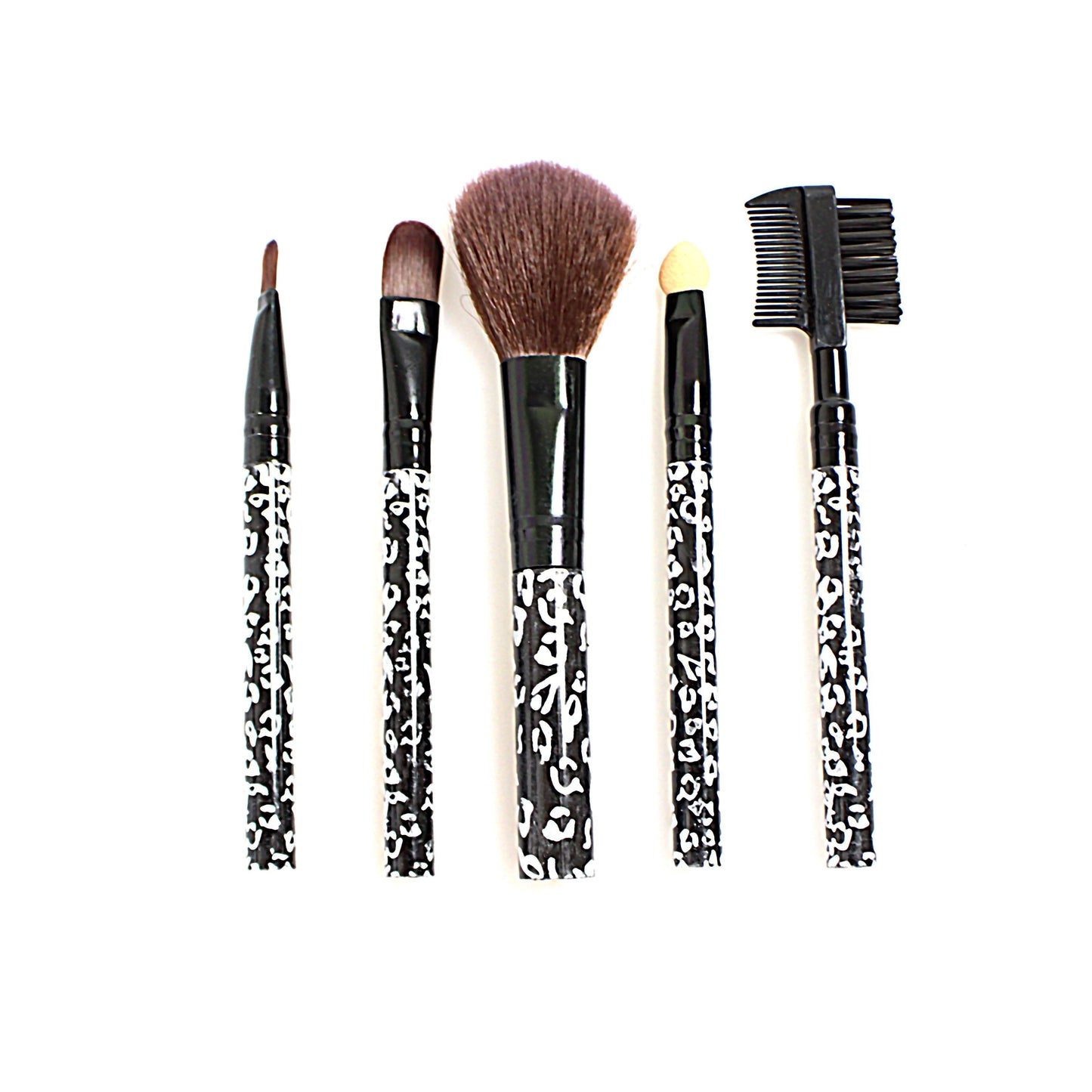 Makeup Cosmetic Brush Set of 5 Assorted Designs 2236