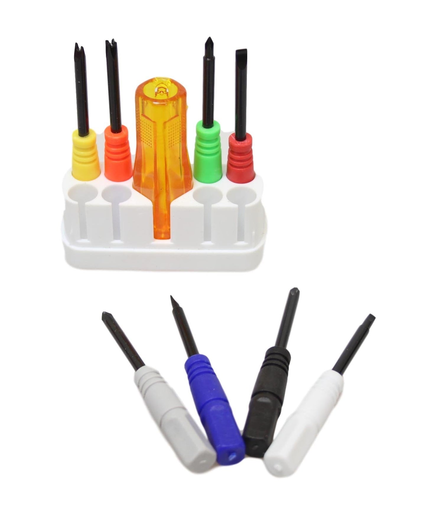 Assorted Precision Screwdriver Set  Indoor Outdoor Builders DIY Screw Set 8 Pack 6201
