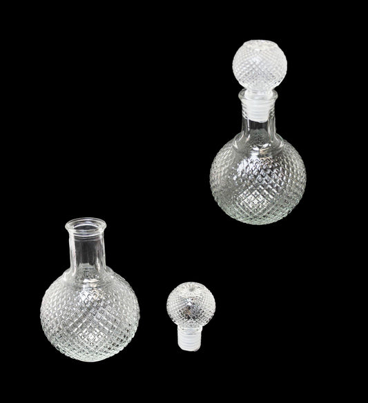 Elegant Glass Oil Vinegar Seasoning Drizzle Bottle 1000ml 6422 A