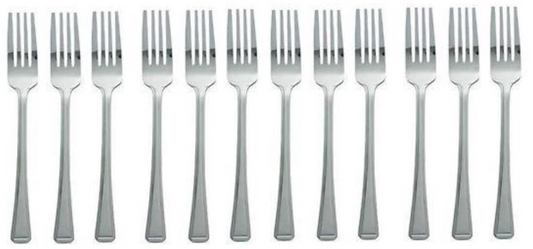 Metal Kitchen Forks 17cm Pack of 12 7023
