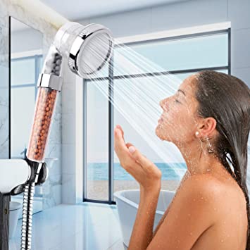 Shower Head Flow With Water Purify Beads Filter 3 Modes 6731