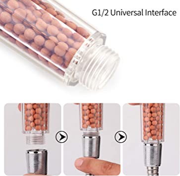 Shower Head Flow With Water Purify Beads Filter 3 Modes 6731