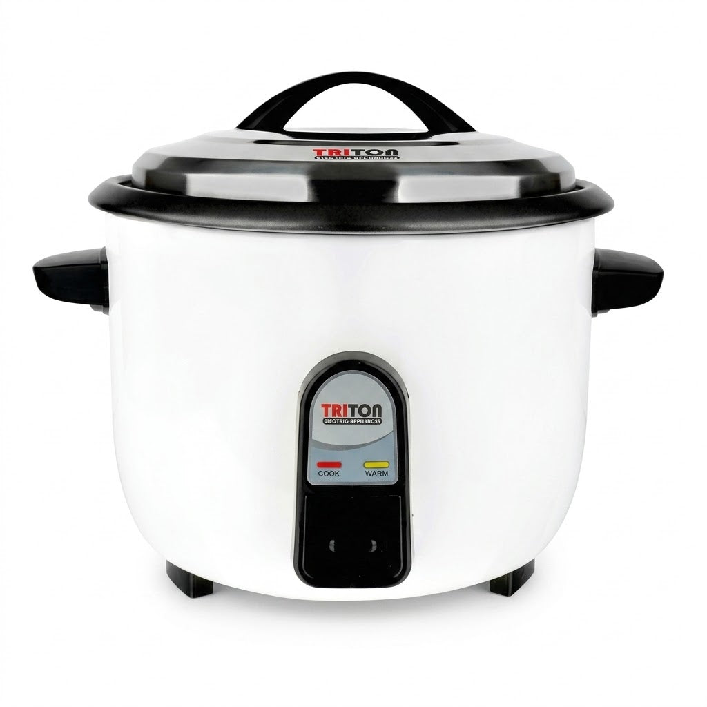 Rice Cooker 10 Litre Triton White Inner Pot 3000W Energy-Efficient SKU 10L