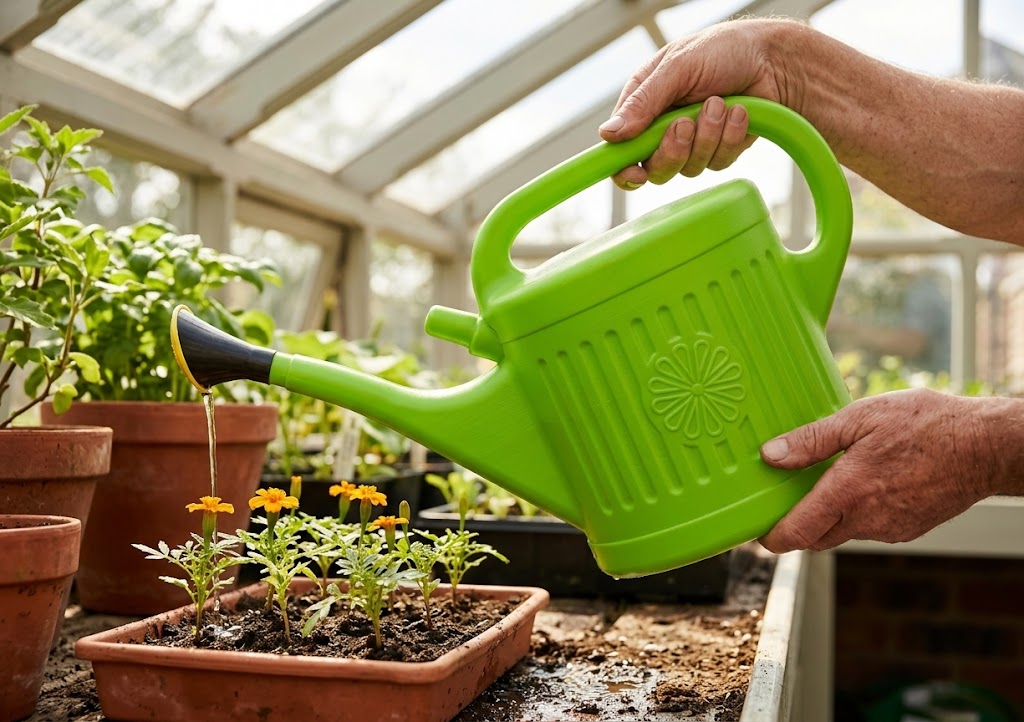 15 Litre Plastic Garden Watering Can – 30cm Height &amp; Width, SKU GC3 H4330