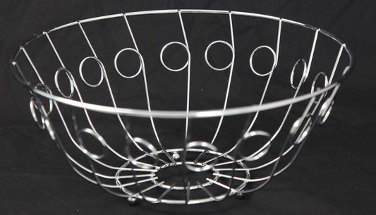 Metal Kitchen Fruit Bowl Basket 24 x 9 cm 0878 A