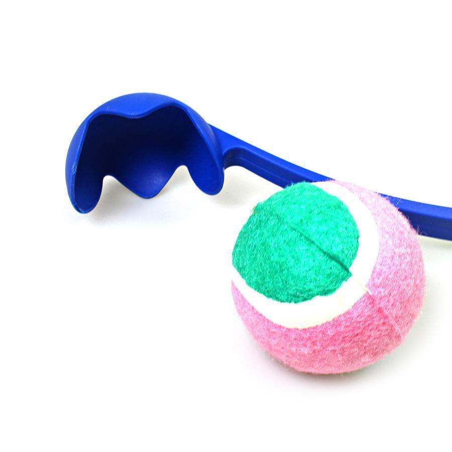 Plastic Dog Tennis Ball Chucker Launcher 50cm Assorted Colours SKU 6445/322190