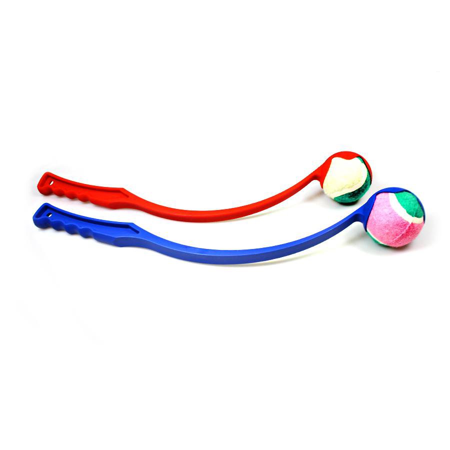 IIGEurope Plastic Dog Tennis Ball Chucker Launcher 35cm, Assorted Colours – SKU WOO3 A