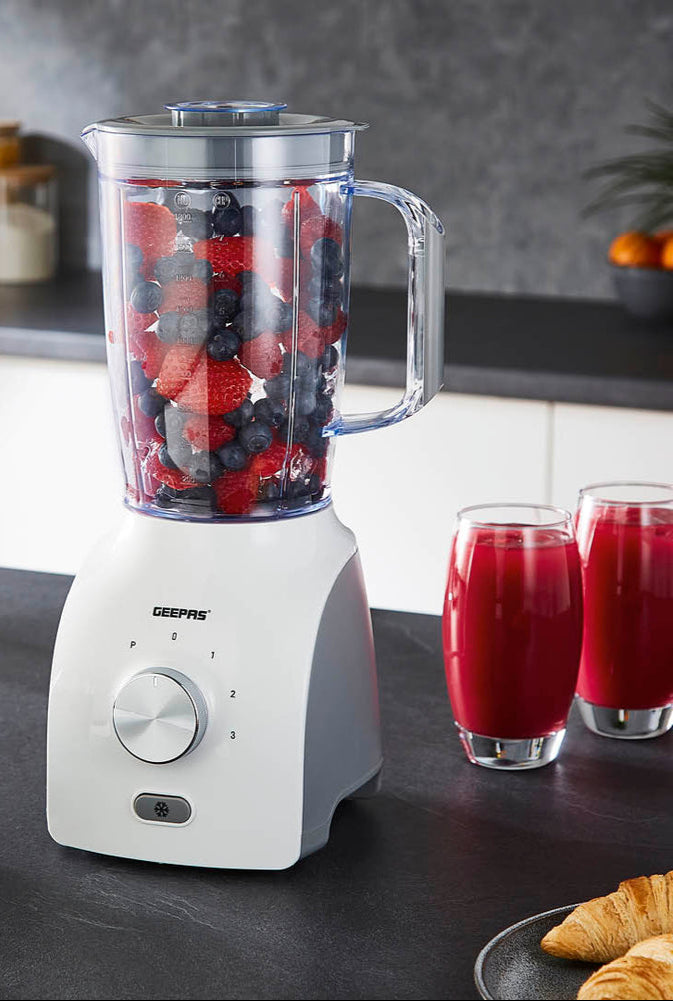 Dual Food Jug Blender and Coffee Grinder 1.8L White GSB44092UKWT
