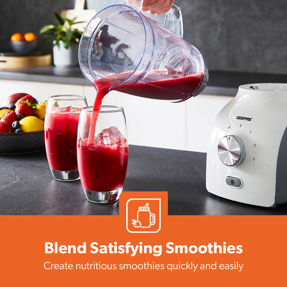 Dual Food Jug Blender and Coffee Grinder 1.8L White GSB44092UKWT