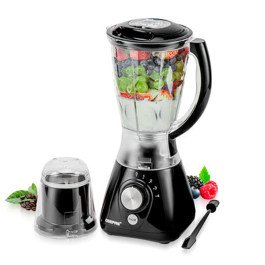 2-In-1 Portable Food Jug Blender and Coffee Grinder 1.5L Black GSB44092BK