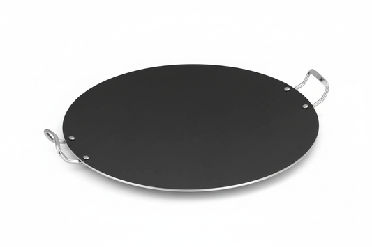 50cm Non Stick Tawa Heavy Duty Extra Large With Double Wire Handles Concave