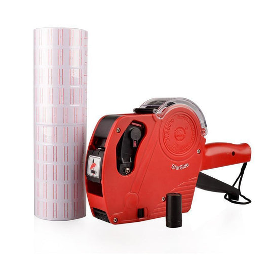 Plastic Pricing Price Gun Machine with 1 Roll of Price Labels 2915