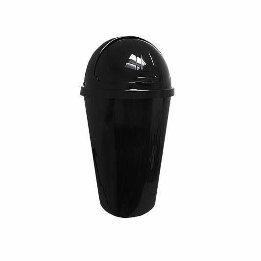 Black Lunex Kitchen Household Bin 50 Litres Swing Bin LL5059/RB50