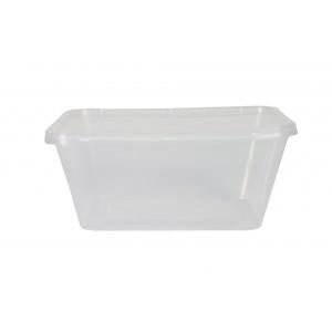 Disposable Plastic Microwave Food Container Pack of 4 1000 ml SK1102