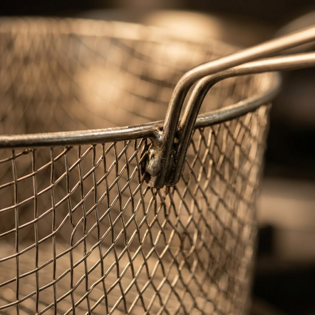 9" Chip Basket for 10" Pan, 175g, 37 x 23 x 16cm, SKU CP9