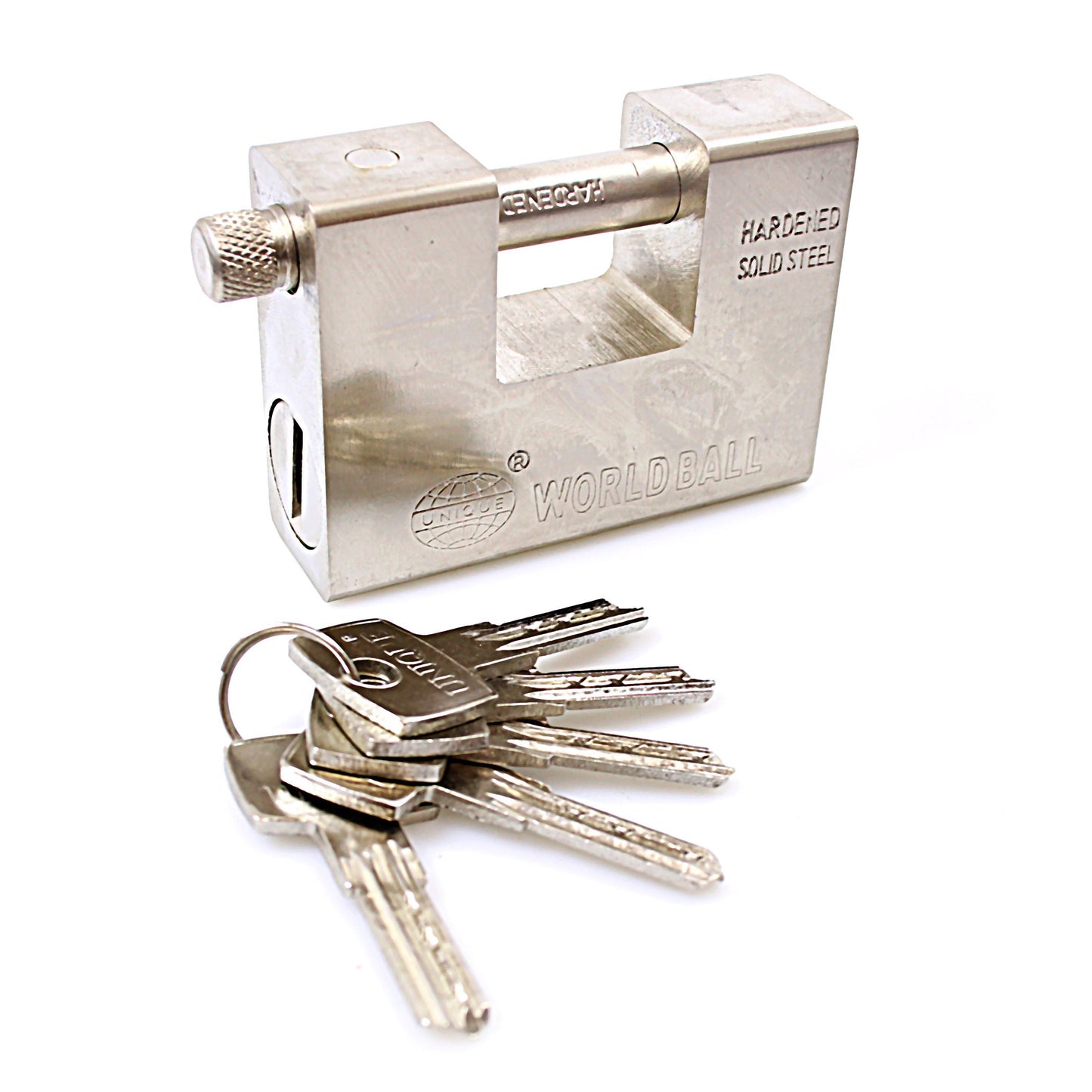 Metal Security DIY World Ball Lock with Keys 94mm 0253