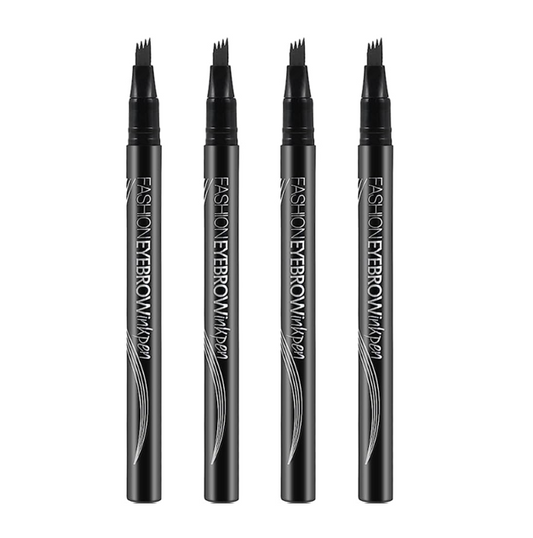 Yabaolian Eyebrow Tattoo Ink Pen 4 Point Tip Box of 24 Y6005