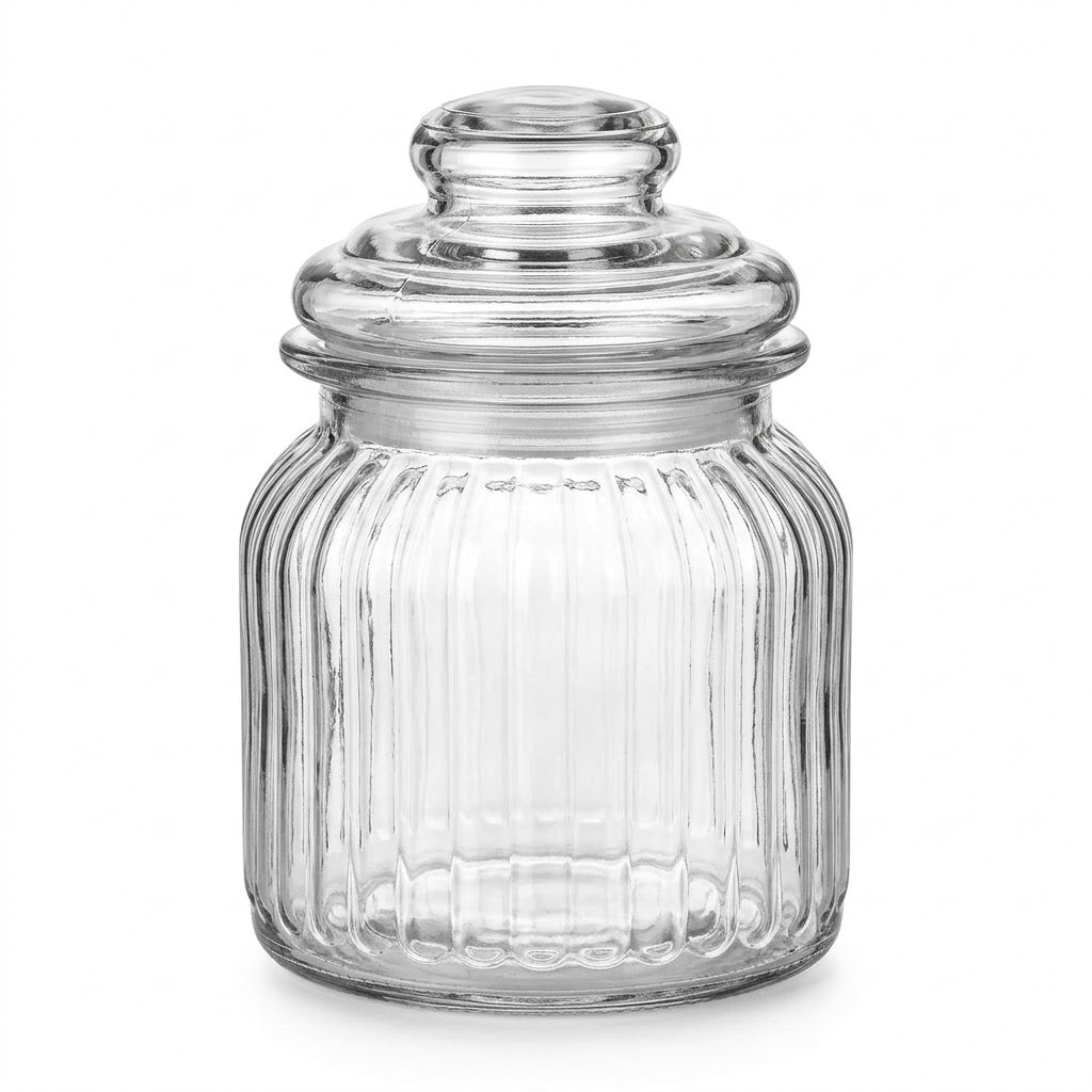 1000ml Glass Bottle, 11x11x20cm, 592g – SKU8204