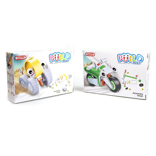 Children's Toy Build & Play Car Bike Assorted Designs 4553