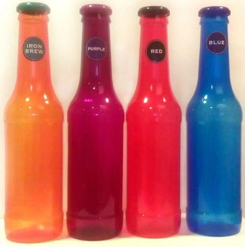 Giant Transparent Plastic WDK Money Saving Bottle 58.5 x 14cm Assorted Colours BOT009