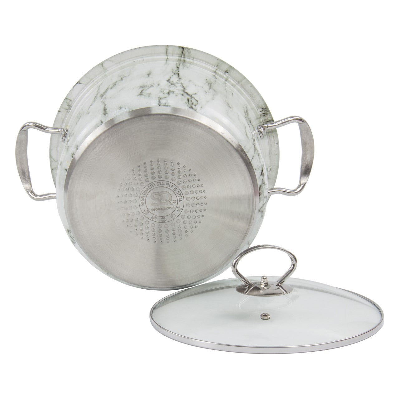 SQ Professional Gems Stainless Steel Stockpot Set of 4 Calac 18-20-22-24cm 9788