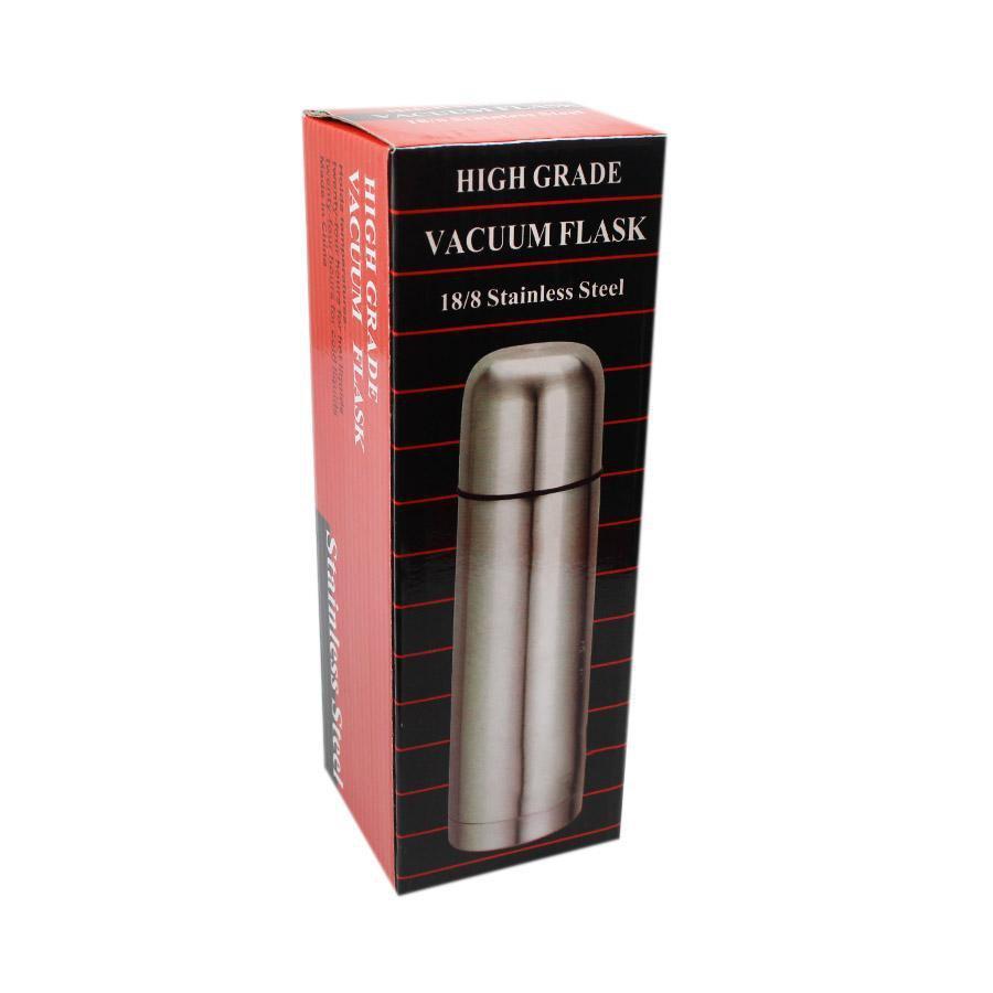 18/8 Stainless Steel Vacuum Thermos Flask 500ml 4702 / 4858 / 7457 A